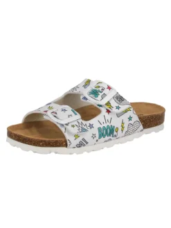 Pantolette "Bioline Zippy" in Weiß>Lico Hot