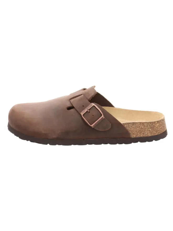 Pantolette Clogs Tieffußbett Habana in braun>natural sense Sale