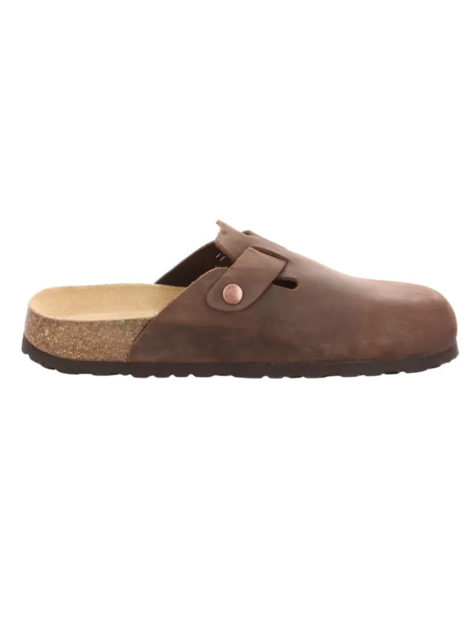 Pantolette Clogs Tieffußbett Habana in braun>natural sense Sale