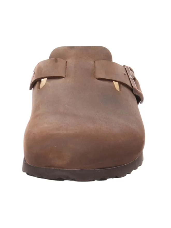 Pantolette Clogs Tieffußbett Habana in braun>natural sense Sale