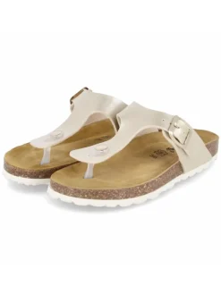 Beliani Sandalen·Zehensandalen^Pantolette in beige