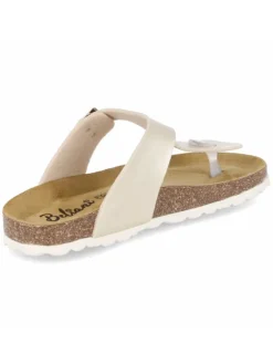 Beliani Sandalen·Zehensandalen^Pantolette in beige
