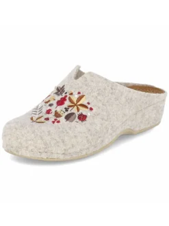 Kaerlek Hausschuhe^Pantolette in beige