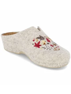 Kaerlek Hausschuhe^Pantolette in beige