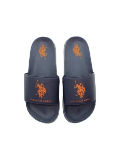 U.S. Polo Assn. Sandalen & Pantoletten^Pantolette in blau