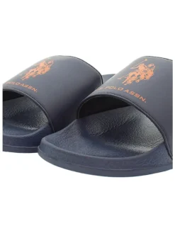 U.S. Polo Assn. Sandalen & Pantoletten^Pantolette in blau