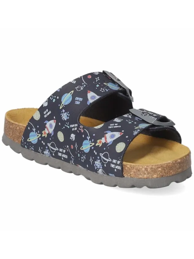 Pantolette in blau>Beliani Best