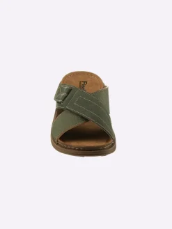 Pantolette in khaki>Fischer Clearance