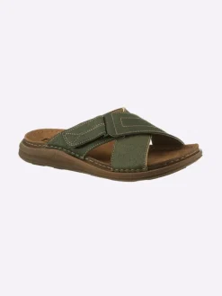 Pantolette in khaki><noscript><img width=