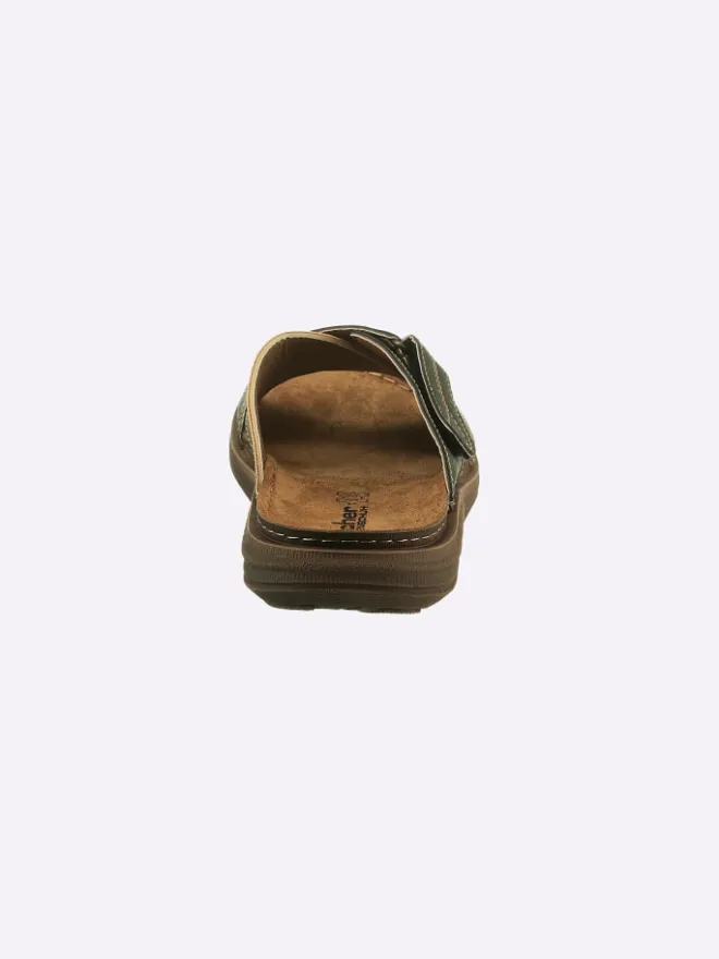Pantolette in khaki>Fischer Clearance