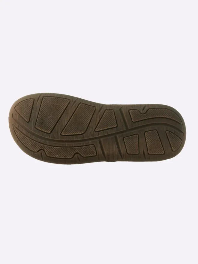 Pantolette in khaki>Fischer Clearance