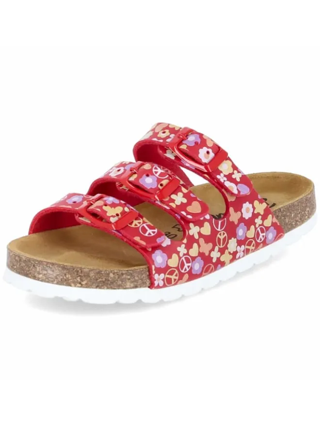 Pantolette in rot>Beliani Sale