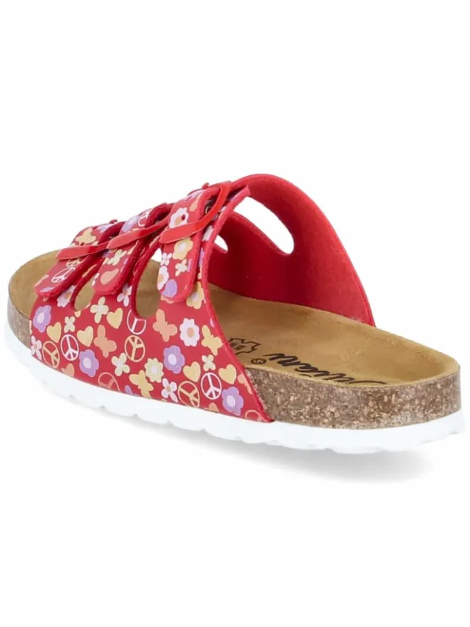 Pantolette in rot>Beliani Sale
