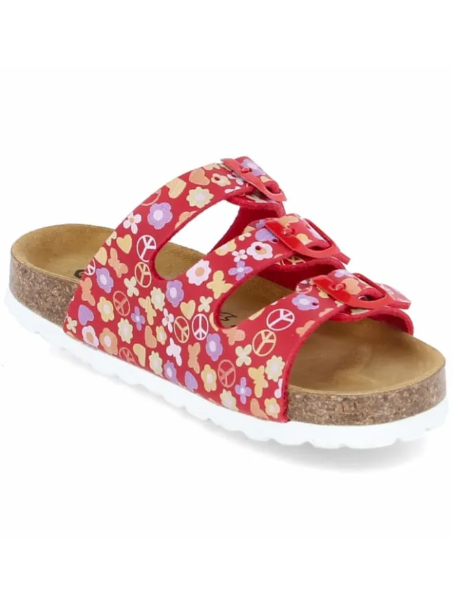 Pantolette in rot>Beliani Sale