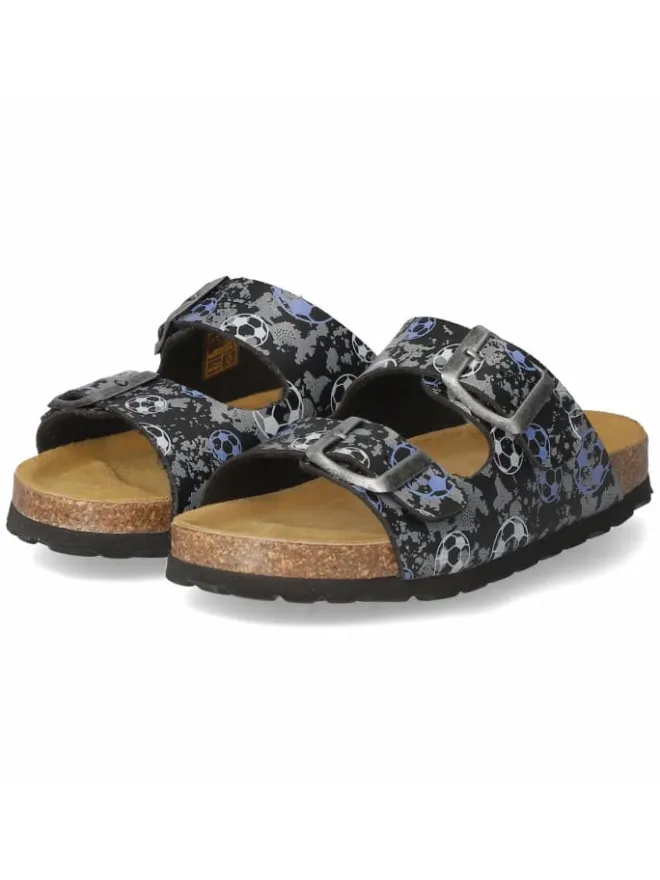 Beliani Clogs & Pantoletten·Pantoletten^Pantolette in schwarz