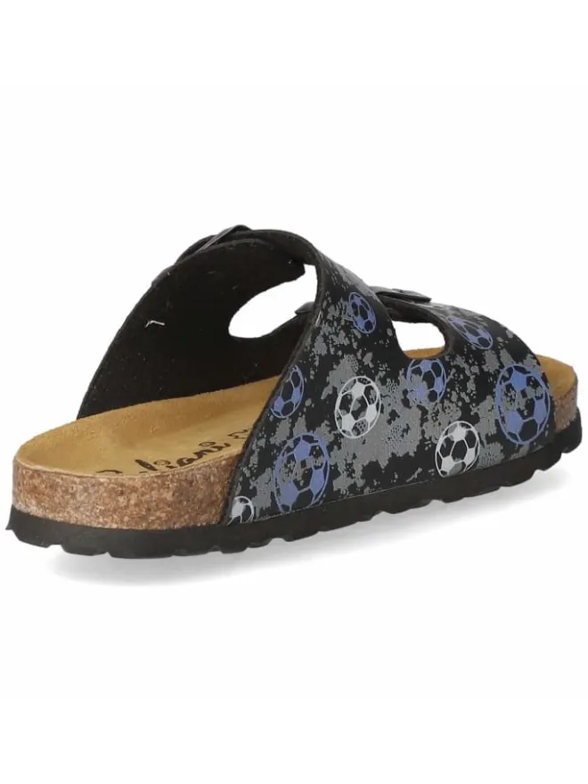 Beliani Clogs & Pantoletten·Pantoletten^Pantolette in schwarz