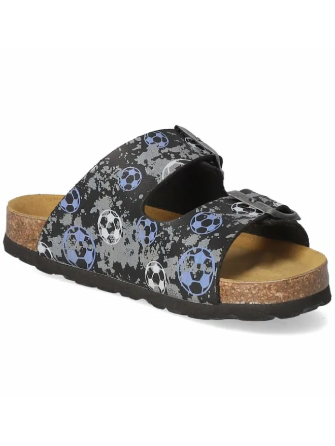 Beliani Clogs & Pantoletten·Pantoletten^Pantolette in schwarz