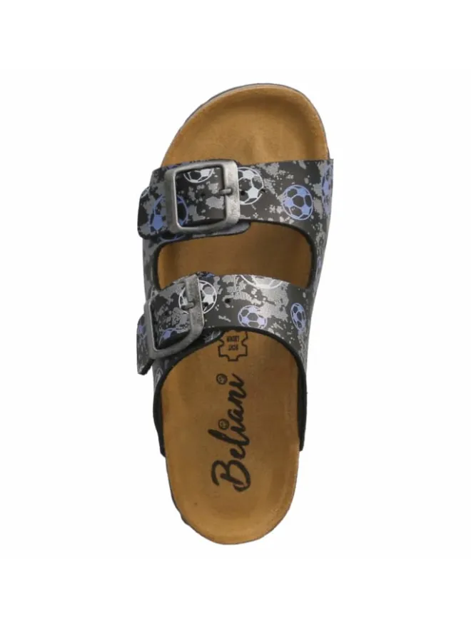 Beliani Clogs & Pantoletten·Pantoletten^Pantolette in schwarz