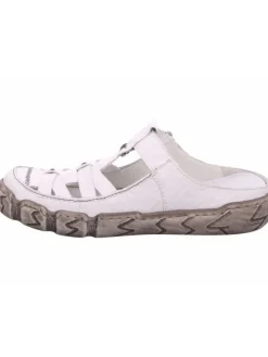 Pantolette in weiß><noscript><img width=
