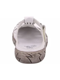 Pantolette in weiß><noscript><img width=