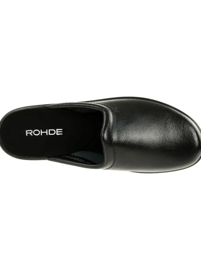 ROHDE Hausschuhe|Sandalen & Pantoletten^Pantolette Lekeberg in schwarz