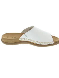 Gabor Clogs & Pantoletten^Pantolette Weiß