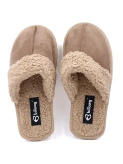 Pantoletten in beige><noscript><img width=