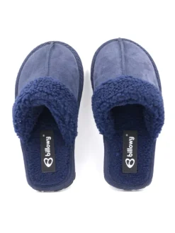 Pantoletten in blau><noscript><img width=