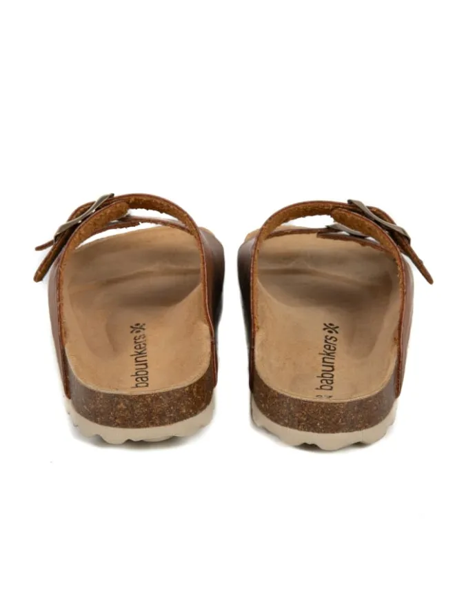 Pantoletten in braun>babunkers Sale