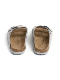 babunkers Sandalen & Pantoletten^Pantoletten in grau