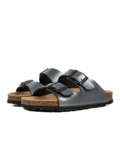 babunkers Clogs & Pantoletten·Pantoletten^Pantoletten in grau