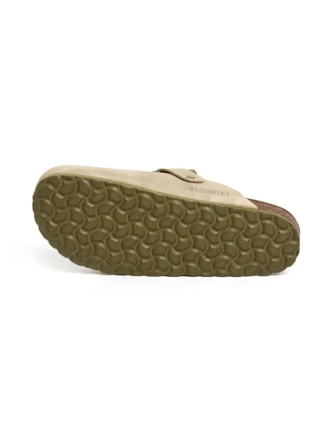 Pantoletten in khaki>babunkers Discount