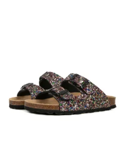 babunkers Clogs & Pantoletten·Pantoletten^Pantoletten in schwarz