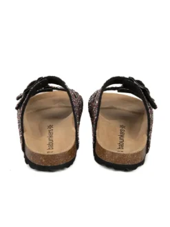 babunkers Clogs & Pantoletten·Pantoletten^Pantoletten in schwarz