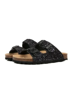 babunkers Clogs & Pantoletten·Pantoletten^Pantoletten in schwarz