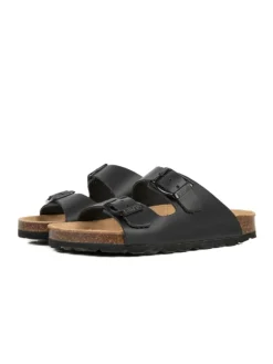 babunkers Clogs & Pantoletten·Pantoletten^Pantoletten in schwarz