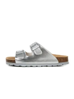 Pantoletten in silber>babunkers New