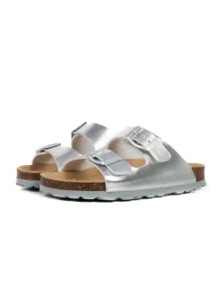 Pantoletten in silber>babunkers New