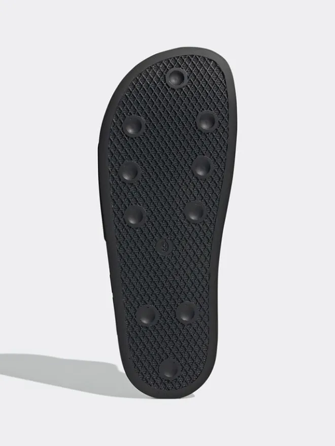 adidas Hausschuhe|Sandalen & Pantoletten^Pantoletten "Adilette" in Schwarz