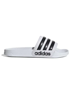 Pantoletten "Adilette Shower" in Weiß/ Schwarz>adidas Best