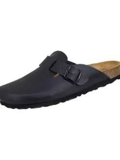 Pantoletten Bioline-Pantolette in schwarz>SALIHA Clearance