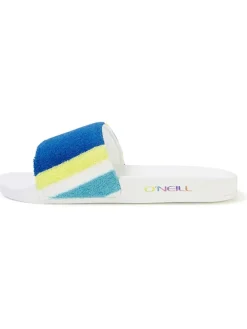 O'Neill Clogs & Pantoletten^Pantoletten "Brights" in Blau/ Gelb