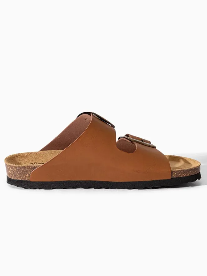 Sunbay Clogs & Pantoletten^Pantoletten "Calen" in Braun