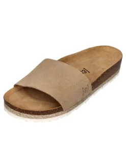 Pantoletten COPINE VELOUR in natur>Espadrij l'orginale Discount