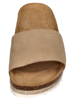 Pantoletten COPINE VELOUR in natur><noscript><img width=