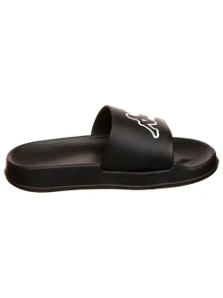 Kappa Clogs & Pantoletten·Pantoletten^Pantoletten "Deike" in Schwarz