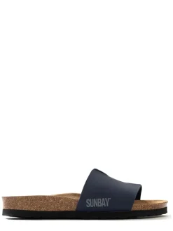 Sunbay Clogs & Pantoletten^Pantoletten "Djeelia" in Dunkelblau