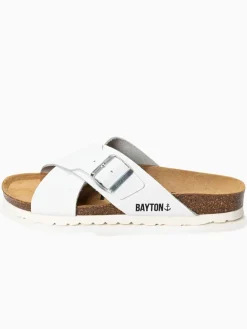 Pantoletten "Era" in Weiß>BAYTON Best
