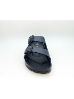 Pantoletten für Herren in Schwarz><noscript><img width=