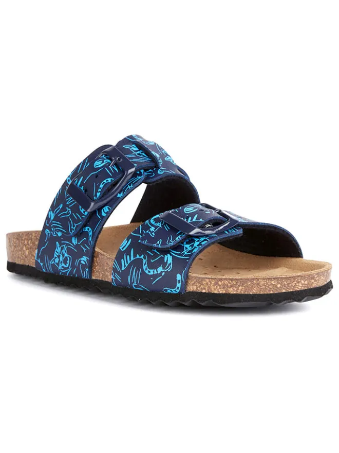 Pantoletten "Ghita" in Blau>Geox